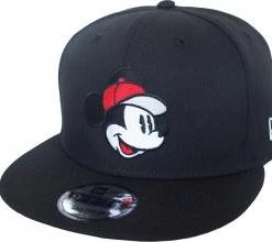 New Era Mickey Mouse Caphead Black Snapback Cap 9fifty 950 Disney Basecap Limited Edition