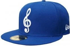 New Era Music Note Royal Cap 59fifty 5950 Fitted Special Limited Edition