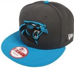 New Era NFL Carolina Panthers Graphite Snapback Cap S M 9fifty Limited Edition
