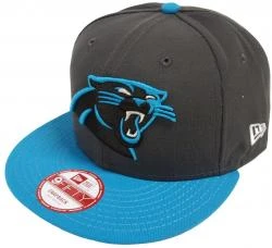 New Era NFL Carolina Panthers Graphite Snapback Cap S M 9fifty Limited Edition