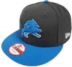 New Era NFL Detroit Lions Graphite Snapback Cap S M 9fifty Limited Edition