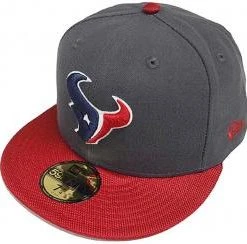 New Era NFL Houston Texans Ballistic VIsor Cap 59fifty Fitted Basecap 5950 Mens