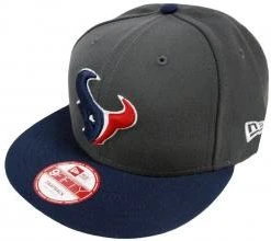 New Era NFL Houston Texans Graphite Snapback Cap M L 9fifty Limited Edition