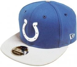 New Era NFL Indianapolis Colts 2 Tone Snapback Cap Kappe 9fifty Basecaps Mens