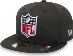 New Era NFL Logo Shadow Tech Cap Black 59fifty 5950 Fitted