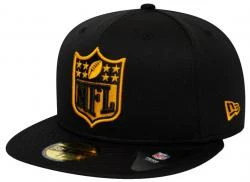 New Era NFL Shield Pittsburgh Steelers OTC Cap 59fifty 5950 Fitted
