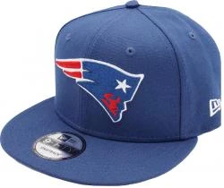 New Era New England Patriots 36th Superbowl Sidepatch Logo Tri-Color Navy Red Snapback Cap 9fifty Limited Edition
