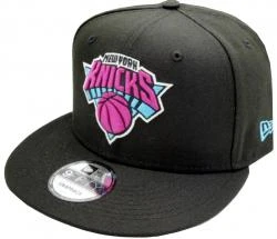New Era New York Knicks Black Teal Pink Snapback Cap 9fifty 950 OSFA Exclusive Limited Edition