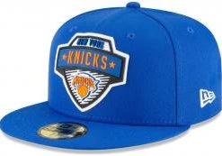 New Era New York Knicks Official NBA Tip Off 2020 59fifty 5950 Fitted Cap Royal