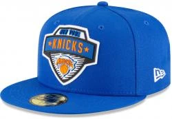 New Era New York Knicks Official NBA Tip Off 2020 59fifty 5950 Fitted Cap Royal