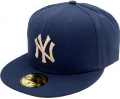 New Era New York Yankees Navy Beige Sidepatch 59fifty Limited Edition Fitted Cap