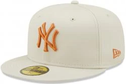 New Era New York Yankees Stone League Essential 59fifty 5950 Fitted Cap Kappe