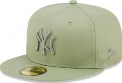 New Era New York Yankees Tonal Green League Essential 59fifty Fitted Cap