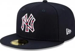 New Era New York Yankees Navy 4th Of July 2021 59fifty Fitted Cap Limited Edition