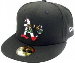 New Era Oakland Athletics Cali Pack Black 59fifty Limited Edition Fitted Cap