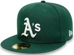 New Era Oakland Athletics Dark Green Sidepatch 59fifty 5950 Fitted Cap Kappe