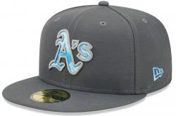 New Era Oakland Athletics Fathers Day 2022 59fifty 5950 Fitted Cap MLB
