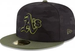 New Era Oakland Athletics Memorial Day Fitted Cap 59fifty Basecap Limited Special Edition
