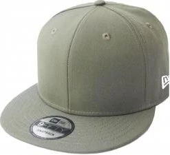 New Era Olive Blank Snapback Cap Blanko 9fifty 950 Basecap Mens OSFA