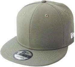 New Era Olive Blank Snapback Cap Blanko 9fifty 950 Basecap Mens OSFA