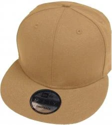 New Era Panama Tan Blank Snapback Cap Blanko 9fifty 950 Basecap Mens OSFA