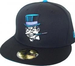 New Era Penguin Black Blue 59fifty 5950 Fitted Cap DC Comics Kappe Limited Edition
