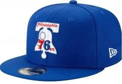 New Era Philadelphia 76ers HWC Team Basic Royal Hardwood Classic Nights Snapback Cap 9fifty 950 OSFA NBA