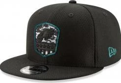 New Era Philadelphia Eagles On Field 19 Salute To Service Black STS Snapback Cap 9fifty 950 Basecap OSFM Limited Edition