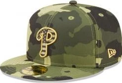 New Era Philadelphia Phillies Armed Forces 2022 59fifty Fitted Cap Limited Edition