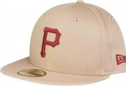New Era Pittsburgh Pirates League Essential Khaki Cap 59fifty 5950 Fitted