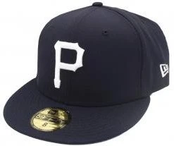 New Era Pittsburgh Pirates Navy White Cooperstown Sidepatch 59fifty Limited Edition Fitted Cap