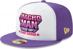 New Era Randy Savage Macho Man Purple WWE Cap 59fifty 5950 Fitted Limited Edition
