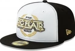 New Era Ric Flair Stylin Profilin Black White WWE Cap 59fifty 5950 Fitted Limite