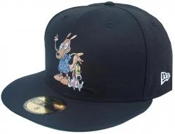 New Era Rocko And Spunky Rockos Modern Life Black Nickelodeon Cap 59fifty 5950 Fitted Limited Edition