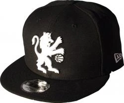 New Era Sacramento Kings HWC Black White Logo Snapback Cap 9fifty Limited Edition