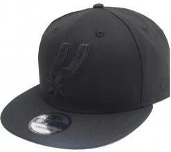New Era San Antonio Spurs Black On Black NBA Snapback Cap 9fifty 950 OSFA Exclusive Limited Edition
