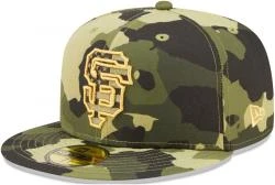 New Era San Francisco Giants Armed Forces 2022 59fifty Fitted Cap Limited Edition