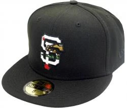 New Era San Francisco Giants Cali Pack Black 59fifty Limited Edition Fitted Cap