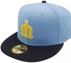 New Era Seattle Mariners Cooperstown Sky Blue 59fifty Limited Edition Fitted Cap