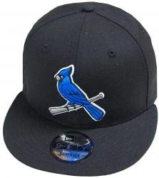 New Era St. Louis Cardinals Black Blue MLB Cooperstown Snapback Cap 9fifty Limited Edition