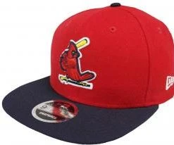 New Era St. Louis Cardinals Sidepatch Cooperstown Classics Red Navy Snapback Cap 9fifty Limited Edition