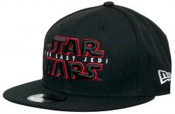 New Era Star Wars The Last Jedi Black Snapback Cap 9fifty 950 OSFA Limited Exclusive Edition