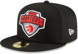 New Era Toronto Raptors Official NBA Tip Off 2020 59fifty 5950 Fitted Cap Black