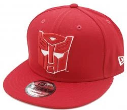 New Era Transformers Red Snapback Cap 9fifty 950 OSFA Exclusive Limited Edition