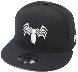 New Era Venom Logo Black Snapback Cap 9fifty 950 OSFA Basecap Limited Edition