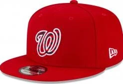 New Era Washington Nationals 4th Of July On Field Snapback Cap Scarlet 9fifty 950 M L Limited Edition
